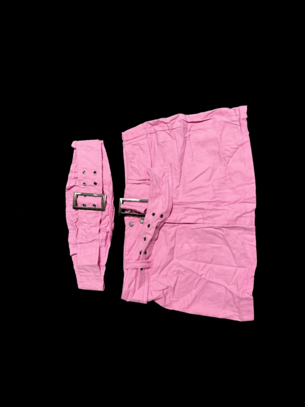 Pink Mini Skirt with Top